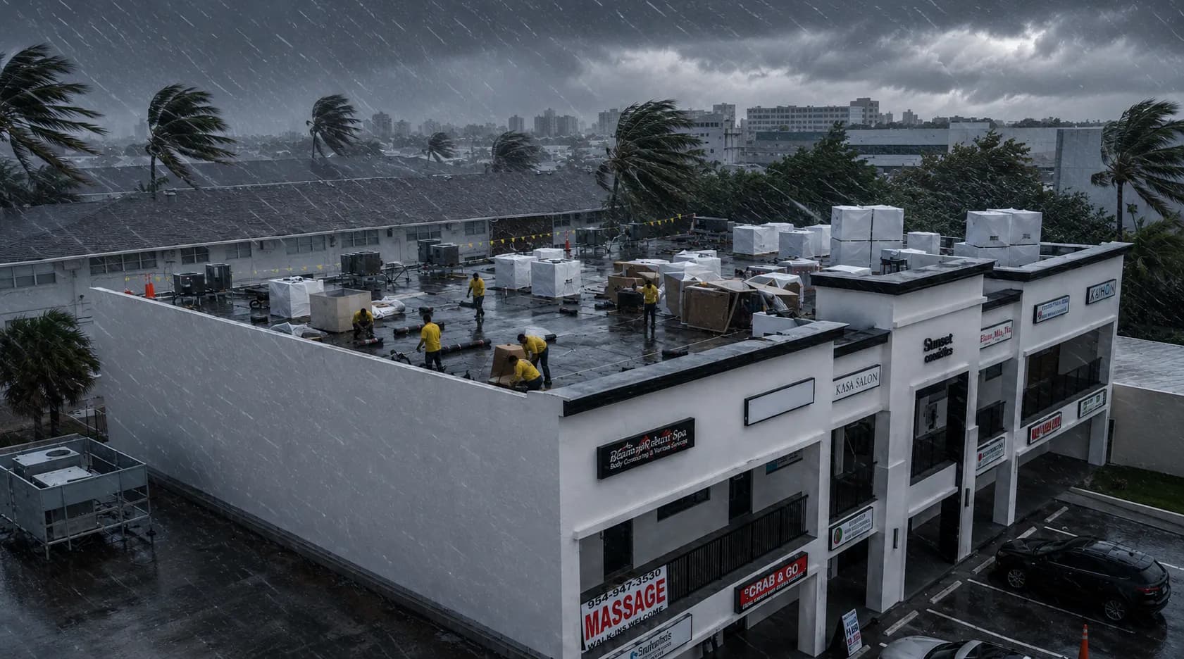 Filing a Commercial Roof Insurance Claim After Storm Damage: A South Florida Property Owner's Guide