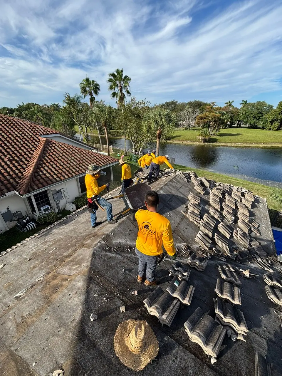 Lionz Roofing completed project