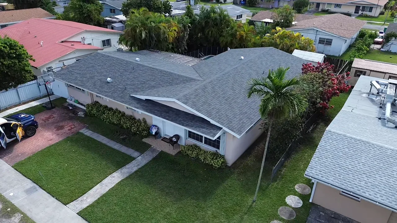 Roof replacement project