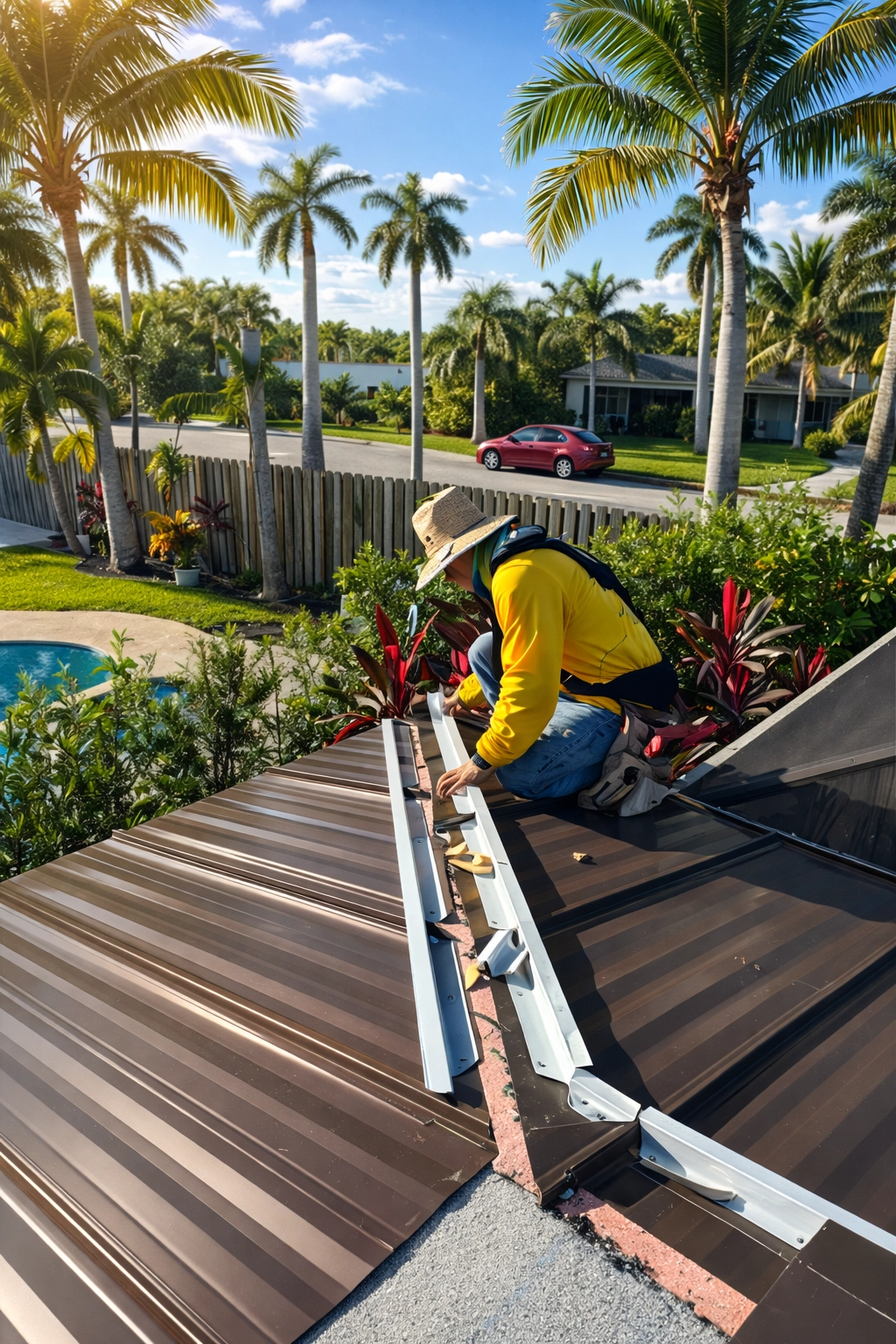 Roof replacement inspection