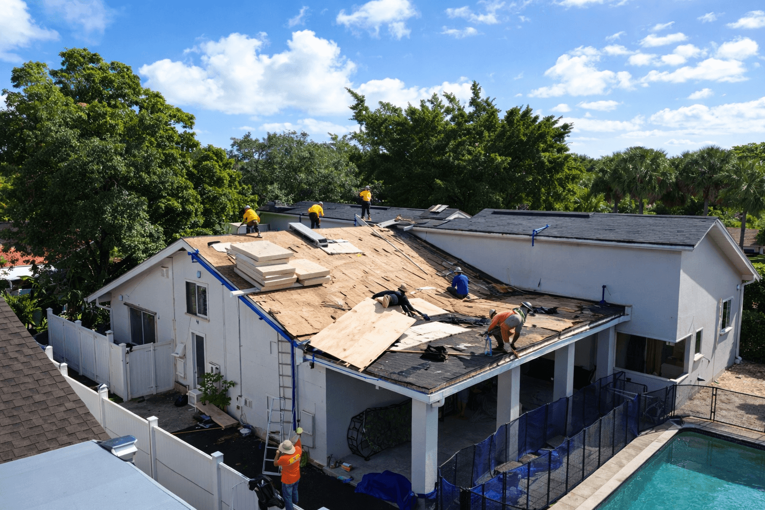 Can You Install a New Roof Over an Old One in Florida?